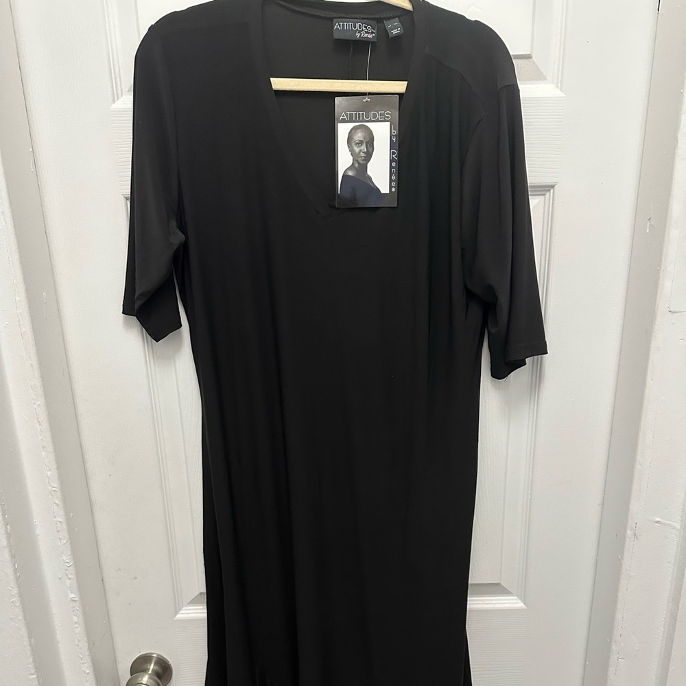 Attitudes by Renee Black Dress